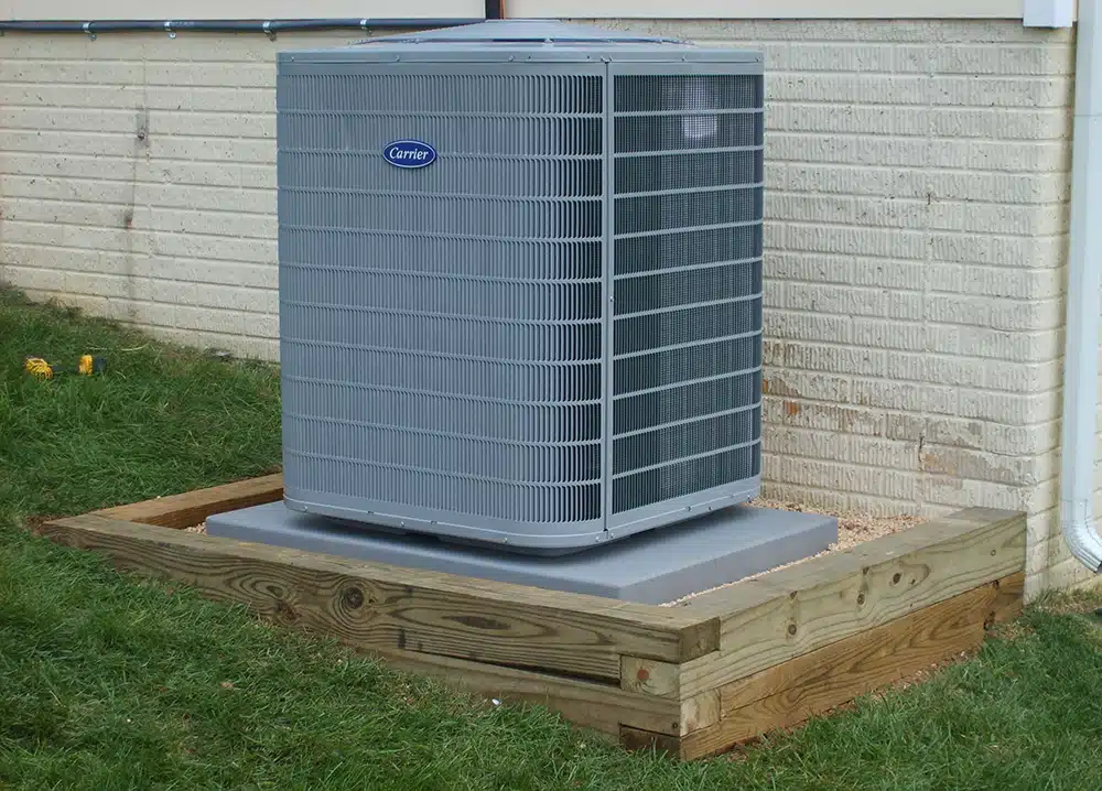 Outdoor AC unit in Warrenton, VA.